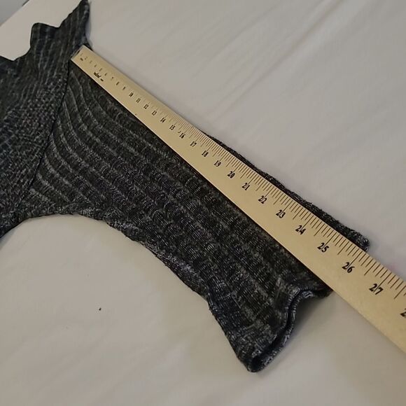 fab'rik cowlneck sweater blk & gray - Picture 7 of 10